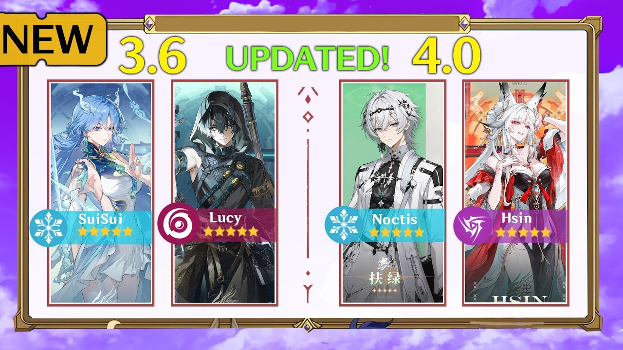 JUST IN! UPDATED 3.6 - 4.0 WUWA BANNER ROADMAP! SAVE YOUR PULLS NOW - Wuthering Waves