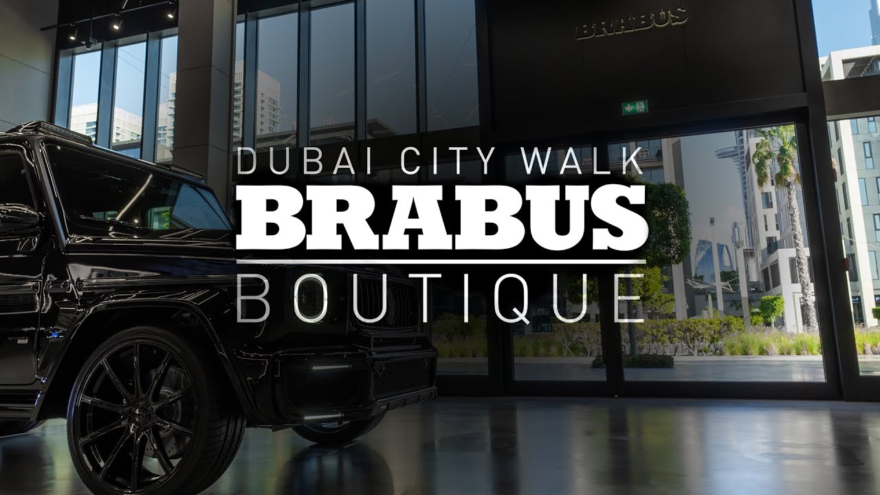 NEW IN TOWN! | The First-Ever BRABUS Boutique @ Dubai CIty Walk