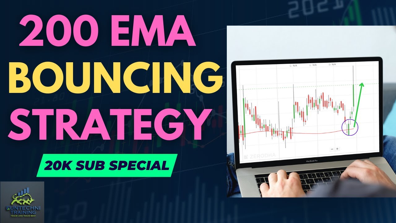 200 EMA Bouncing Strategy With Chartink Scanner || Funtechni