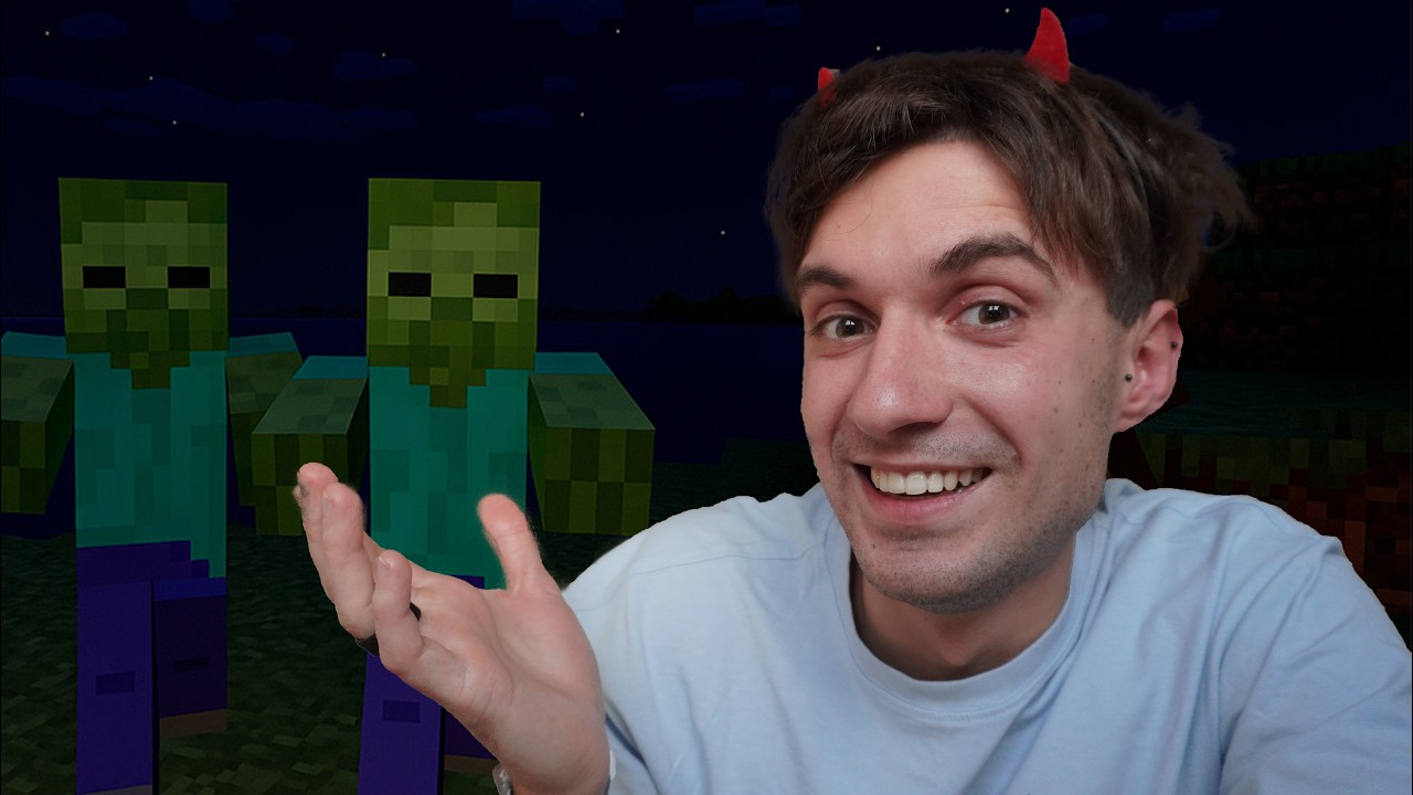 Вернулся в Minecraft спустя 15 лет! #2 — ПЕРВЫЙ ДОМ И НОЧНАЯ ЗАСАДА 💀