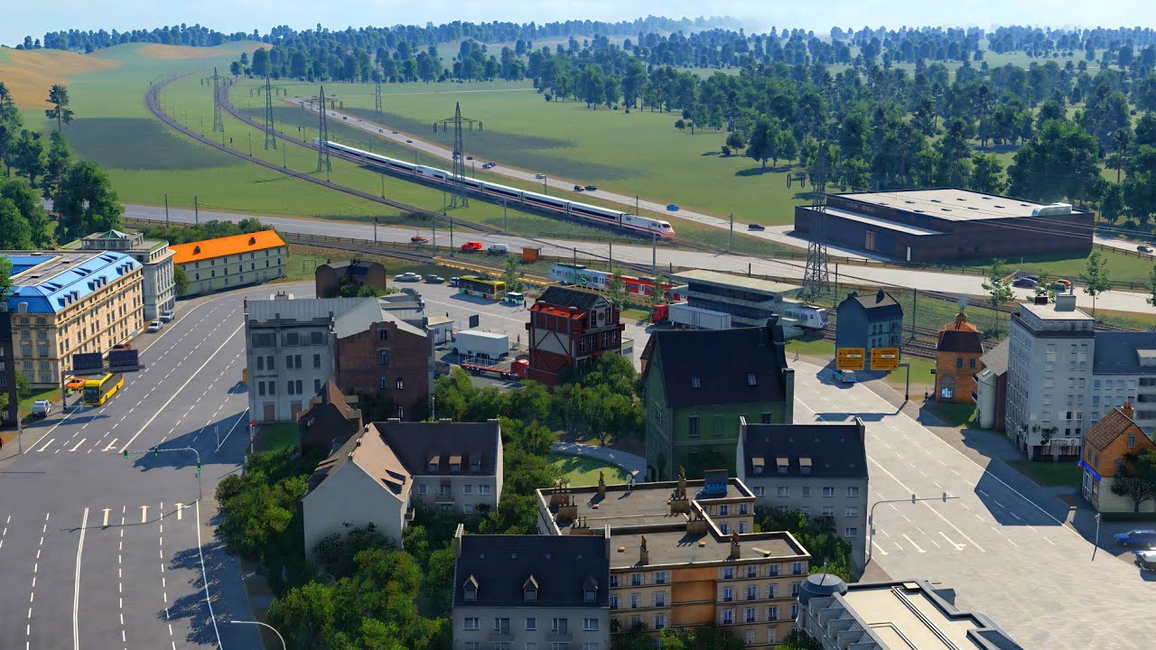 Transport Fever 2: Der Bahnübergang Teil 789