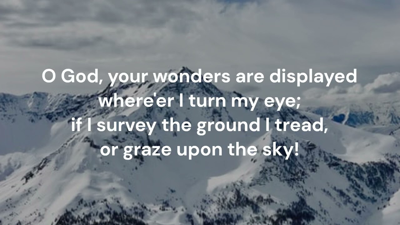 I Sing the Mighty Power #231 Voices United Church of Canada Isaac Watts Franz Joseph Haydn