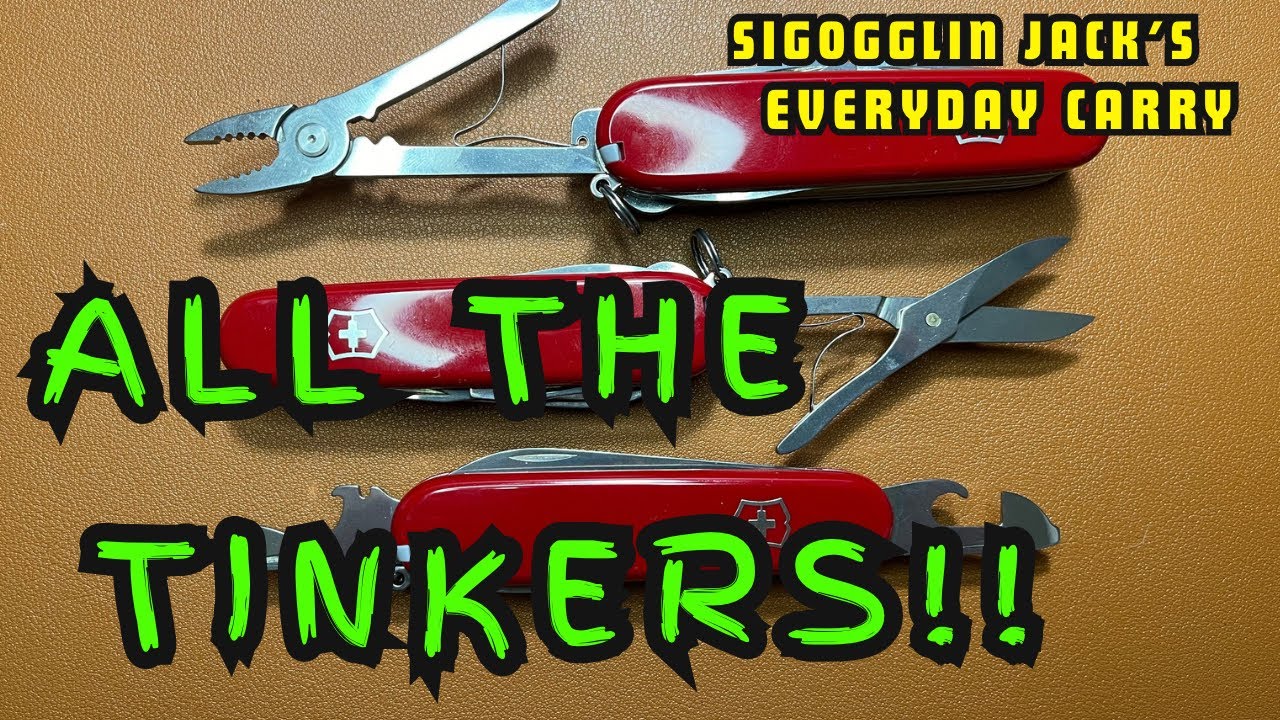 Victorinox Deluxe, SUPER и старый добрый TINKER