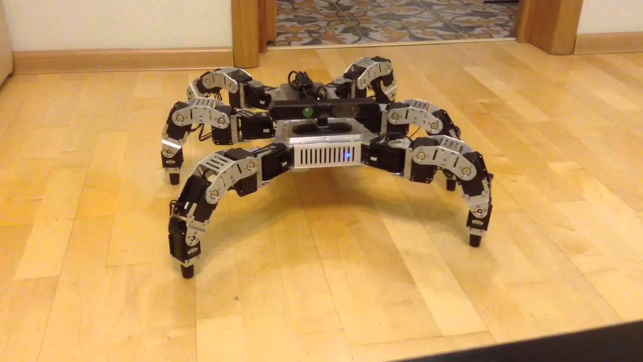 4DOF Hexapod using ROS