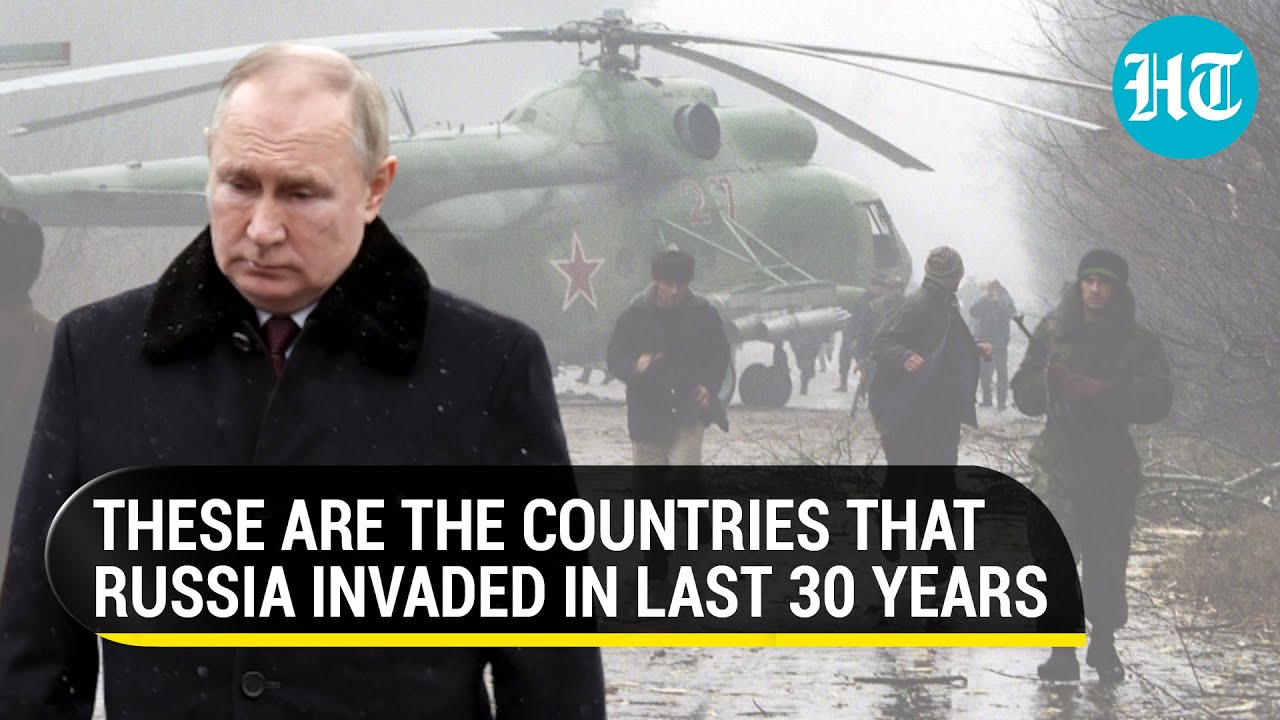 War on Ukraine not first; Putin led-Russia’s history of invasion after the fall of Soviet Union