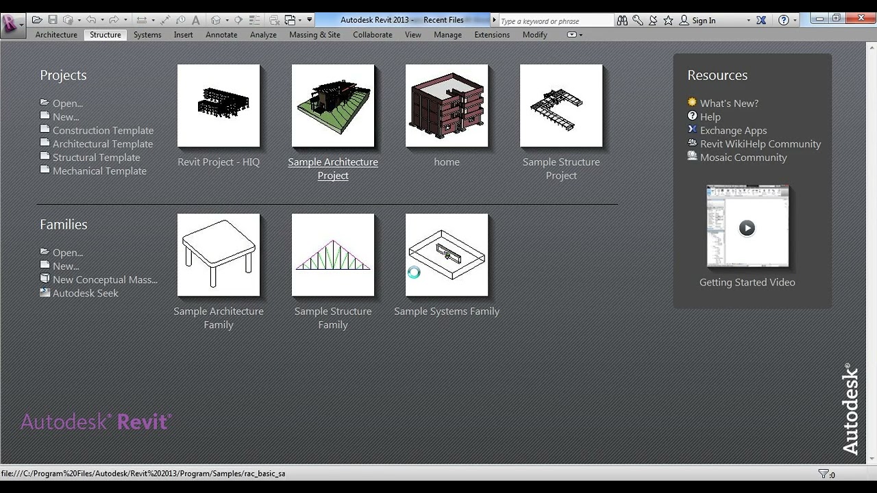 دورة تعليم برنامج Autodesk Revit 