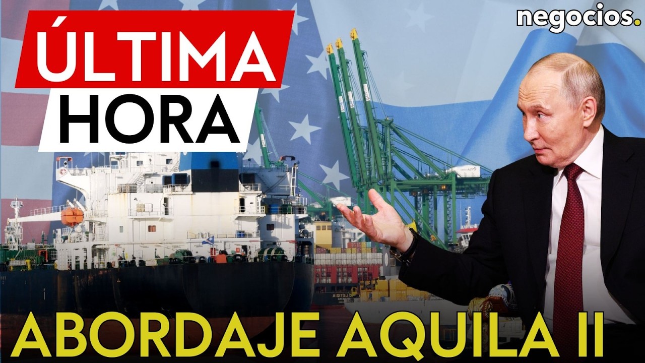 ÚLTIMA HORA | Así ha sido el abordaje del petrolero ruso Aquila II en el océano Índico por EEUU