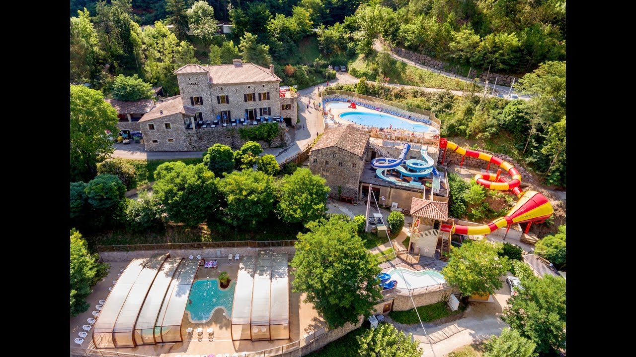 Camping Capfun Plantas 4* au cœur de l'Ardèche