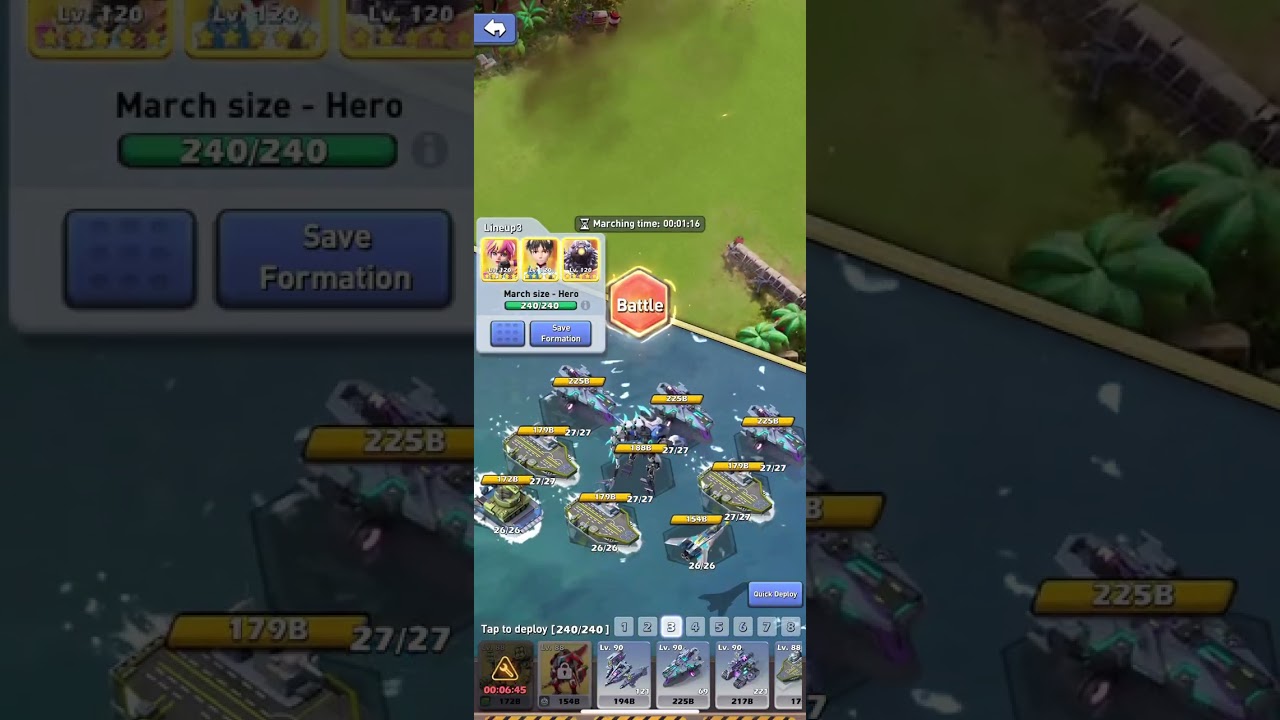 Top War: Battle Game: Titan Canyon - 1508 N vs J341, HRTS, -NOS #TopWar #TitanCanyon