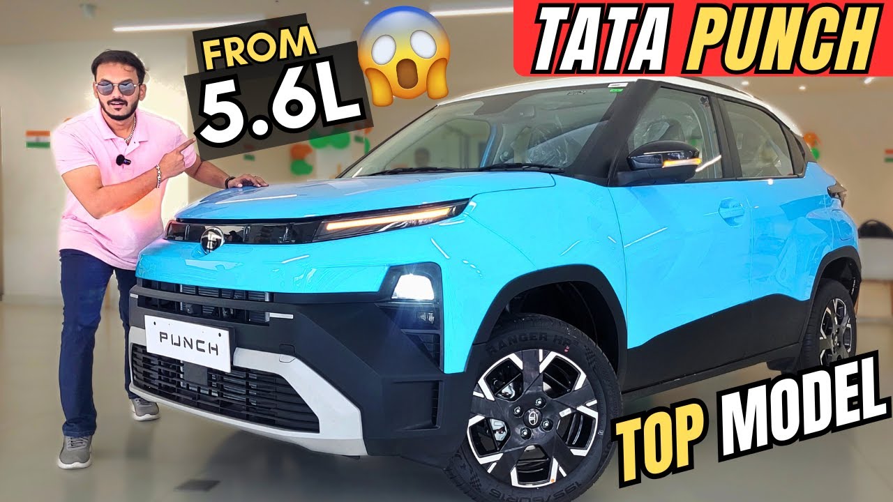 FROM 5.6L😱🔥TATA PUNCH 2026 NEW MODEL🤩🔥 Punch 2026 Top Model🔥 Tata Punch 2026 Accomplished + S Model🔥