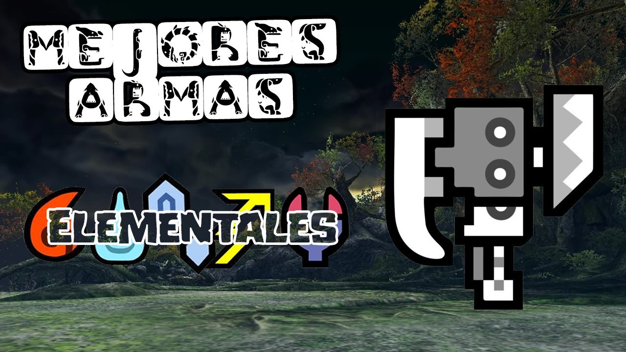 「MHp3rd」 Mejores Hachas Espadas Elementales