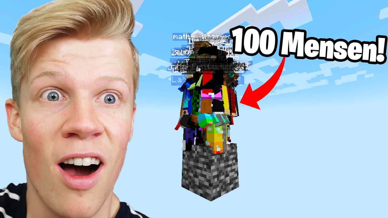 Overleef op 1 Blokje in Minecraft!