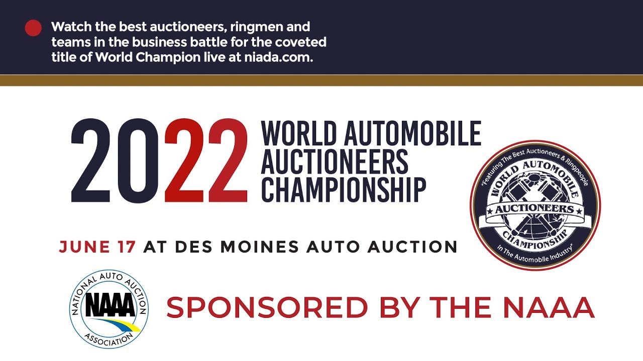 The 2022 World Automobile Auctioneers Championship