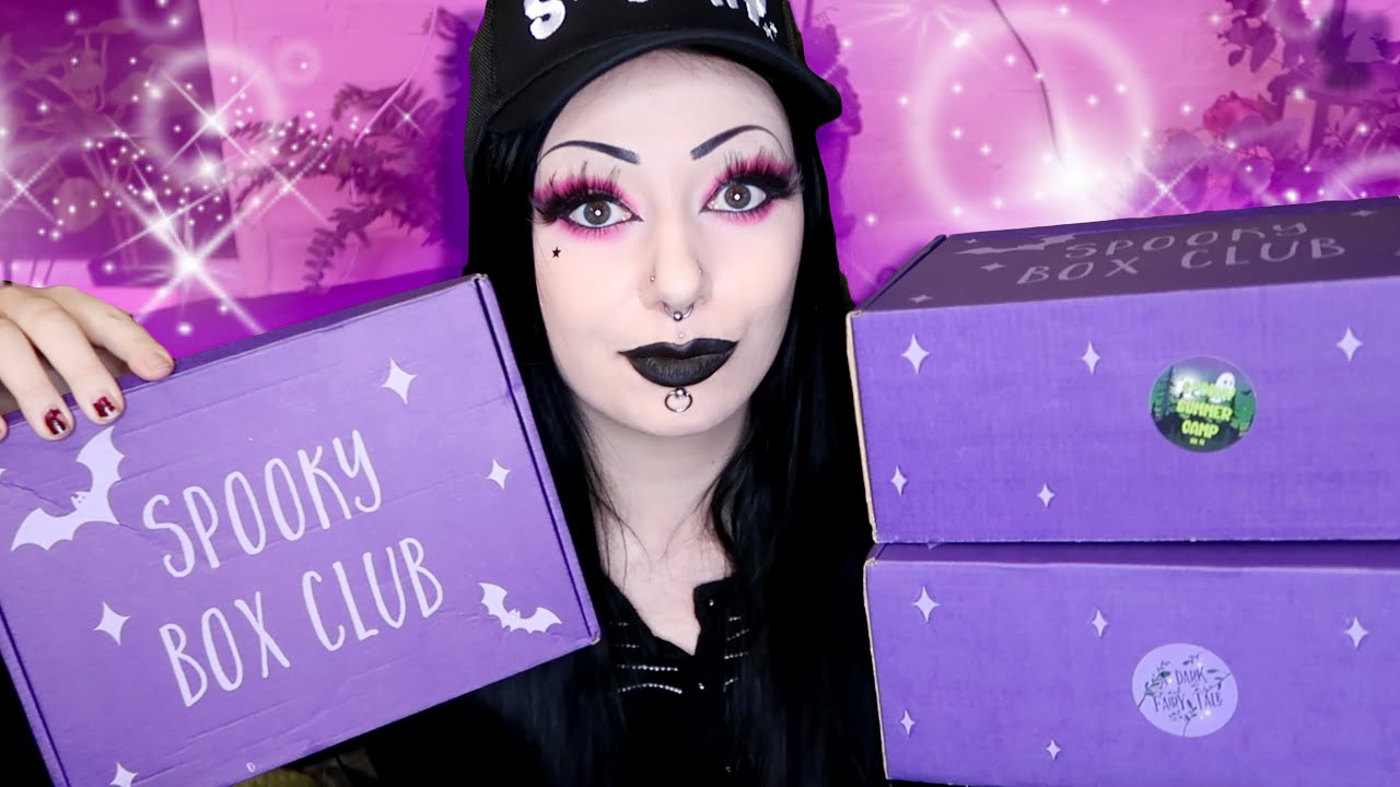 TRIPLE SPOOKY BOX CLUB UNBOXING! January 2022 | Toxic Tears