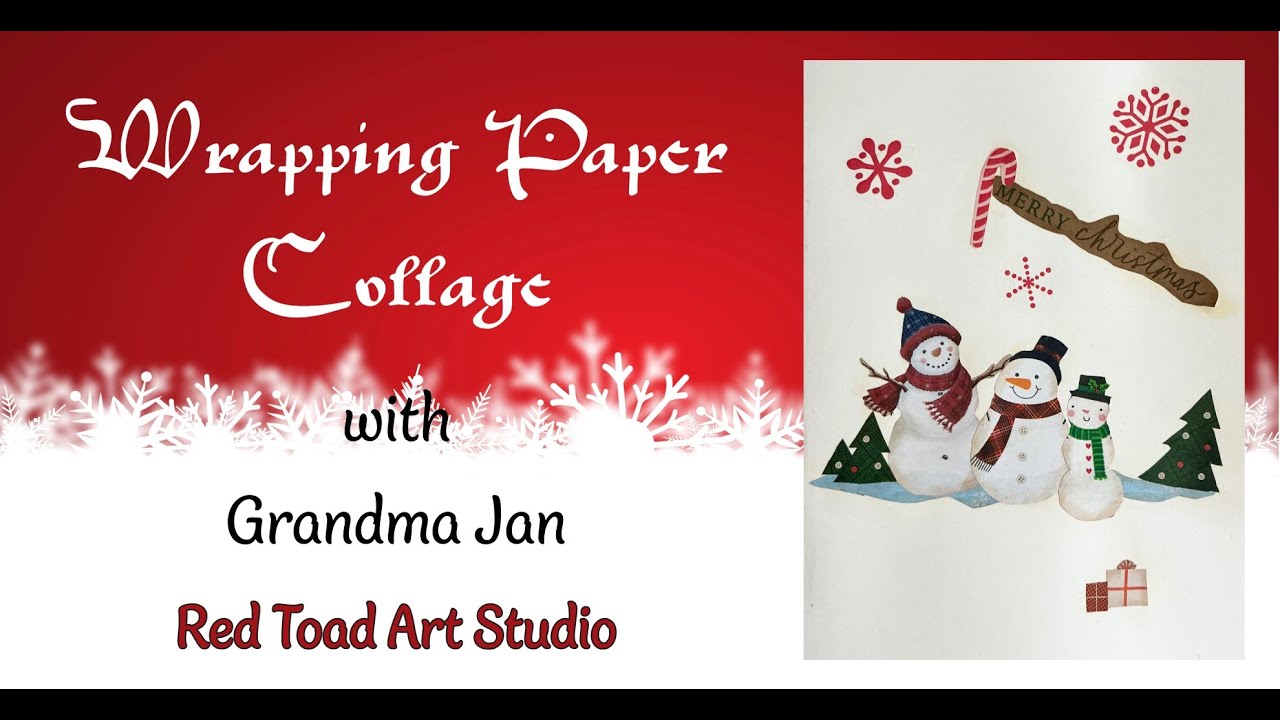 Wrapping Paper Collage