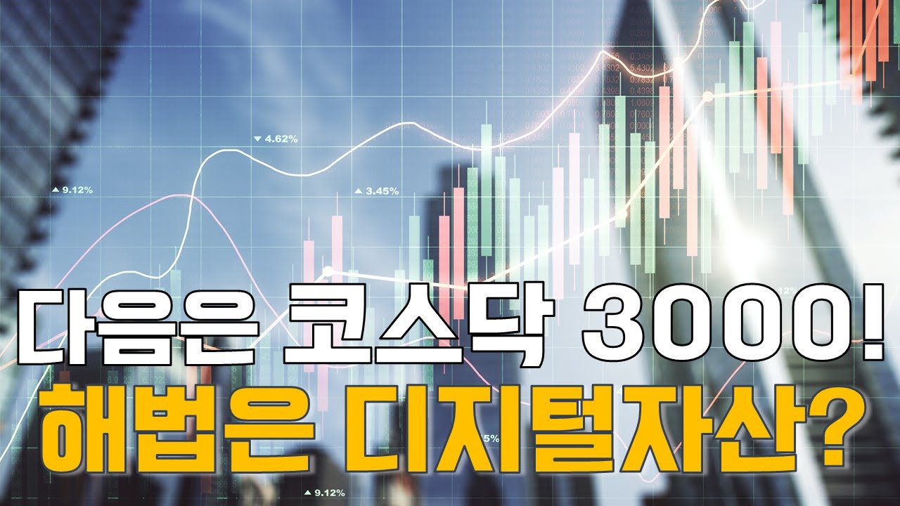 [마켓A컷] 다음 목표는 코스닥 3000P! 해법은 디지털자산?