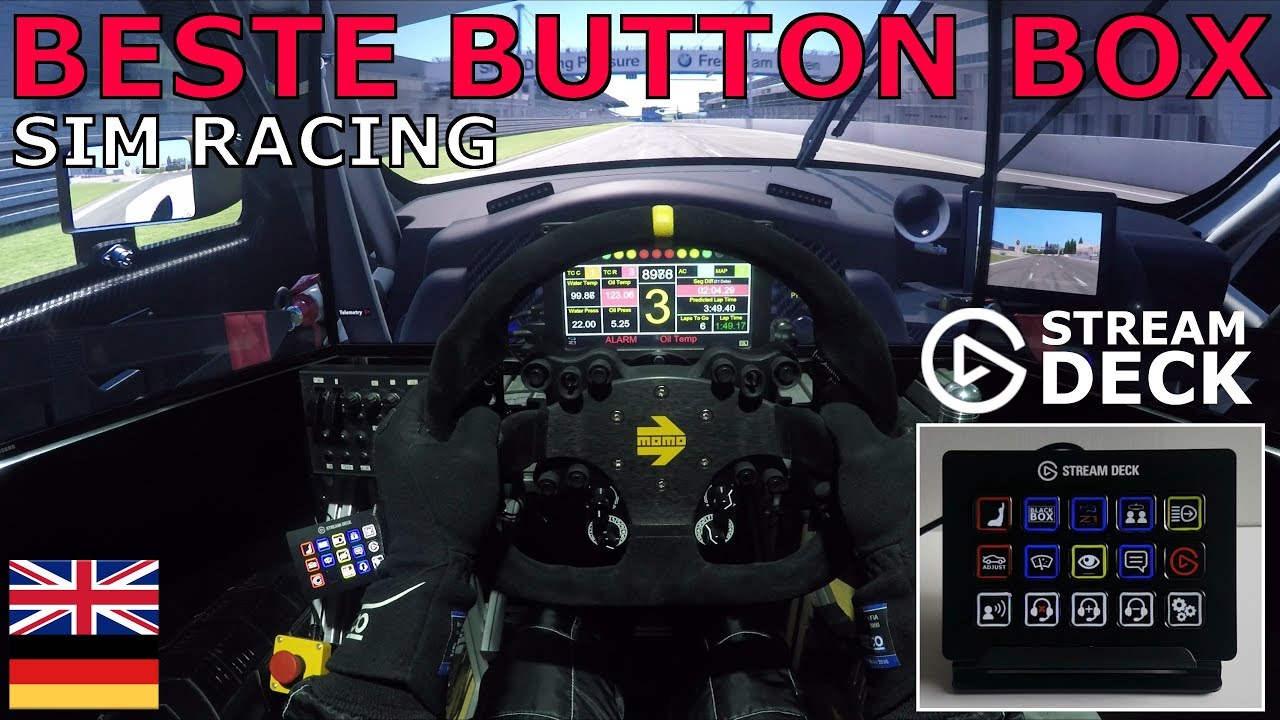 Beste Sim Racing Button Box - Elgato Stream Deck [REVIEW] [GER & ENG]