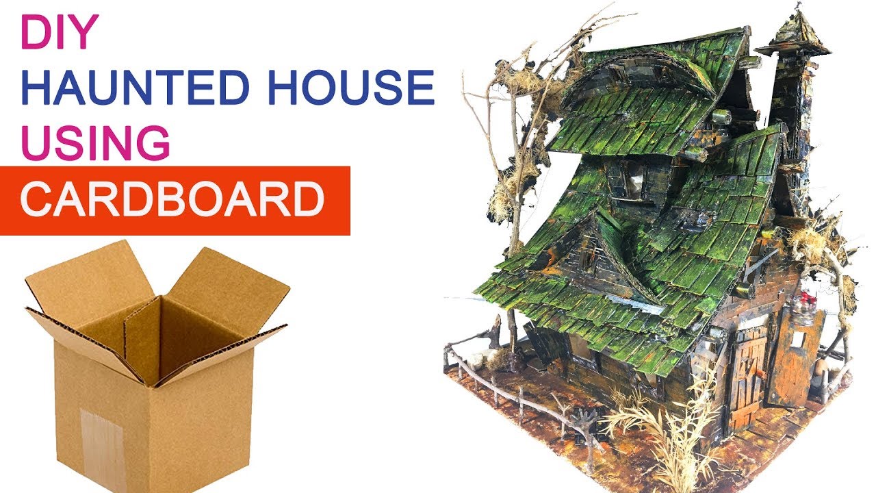 DIY Haunted House Using Cardboard