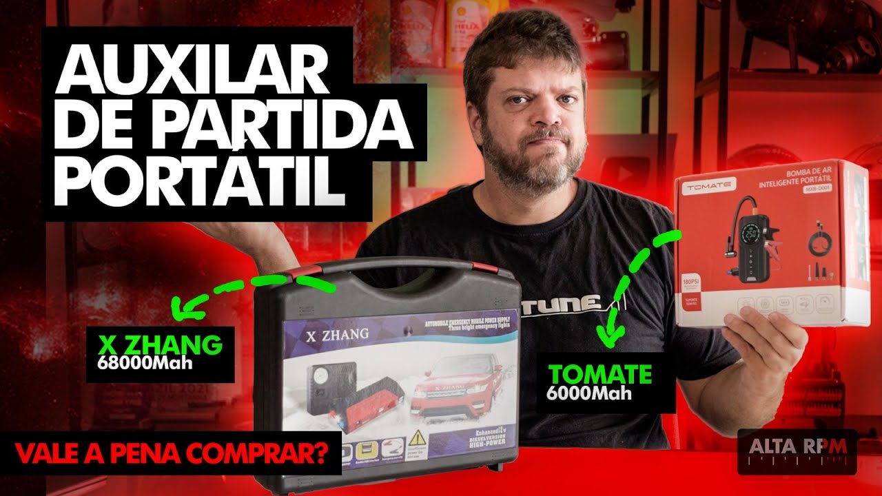 PARTIDA AUXILIAR DE BATERIA: Funções adicionais do TOMATE e X ZHANG - Alta RPM