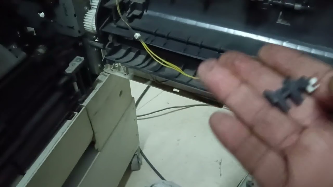 Cannon IR2525 no paper but paper jam error solution