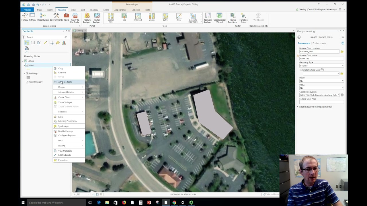 Создание и редактирование шейп-файлов в ArcGIS Pro