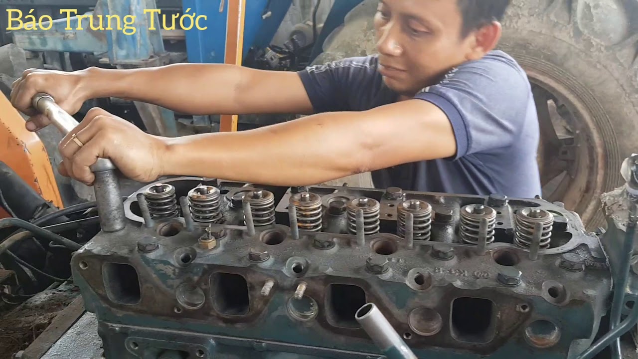 Phục Hồi Động Cơ Kubota M7950DT_ Repare tractor engine Kubota m7950dt