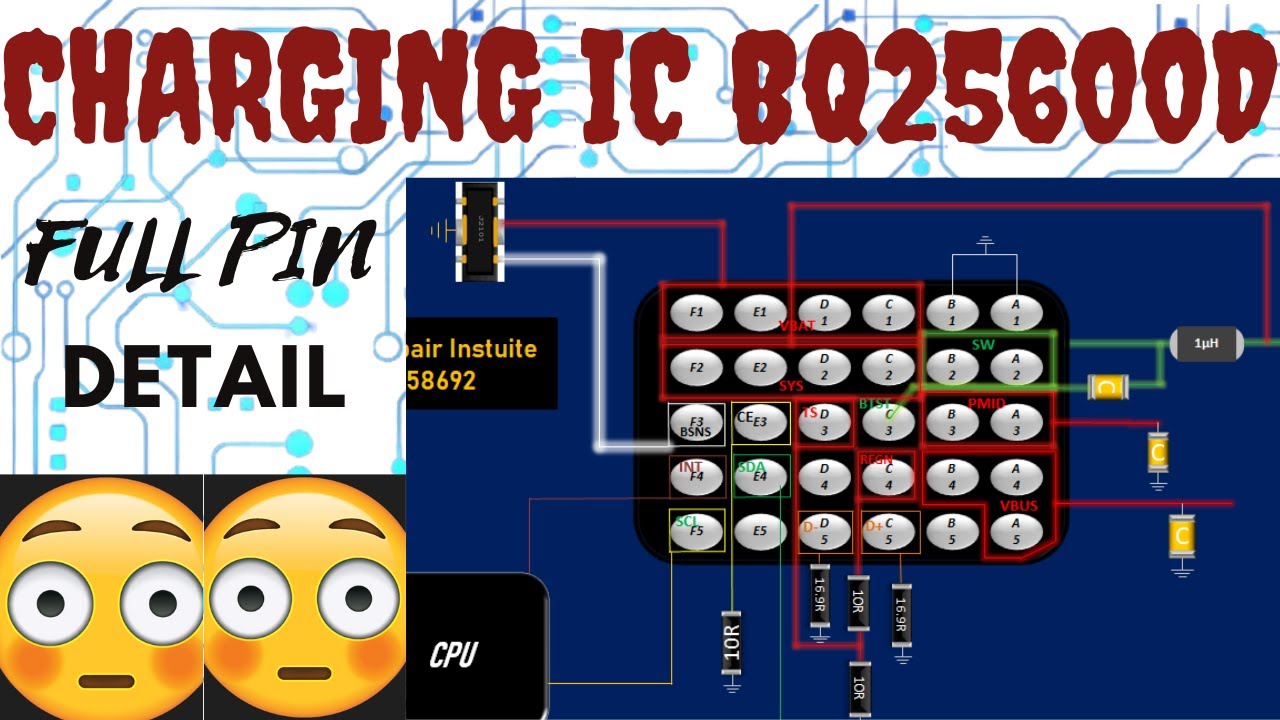 CHARGING IC BQ25600D HOW TO WORKS FULL DEEPLY EXPLAIN CHARGING SECTION |@CELLPHONEREPAIRINSTITUTE