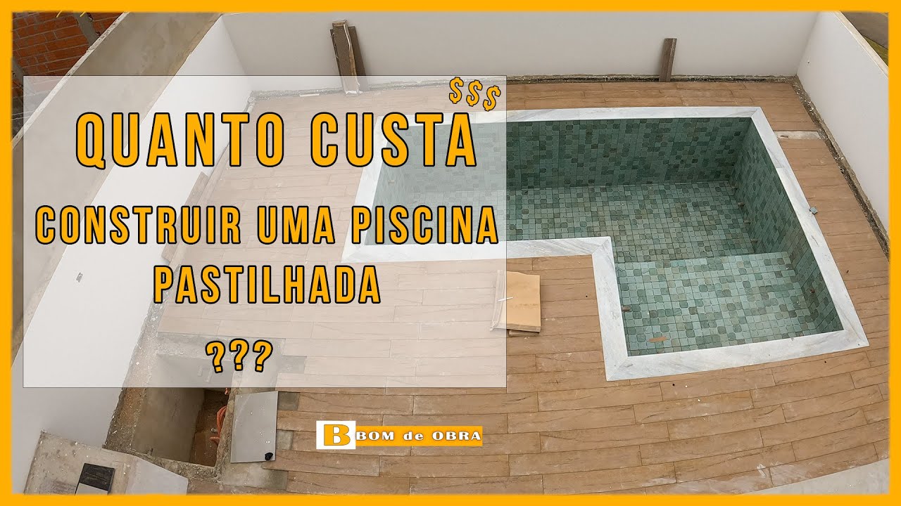 Quanto custa fazer uma piscina 6 x 3, material e mão de obra