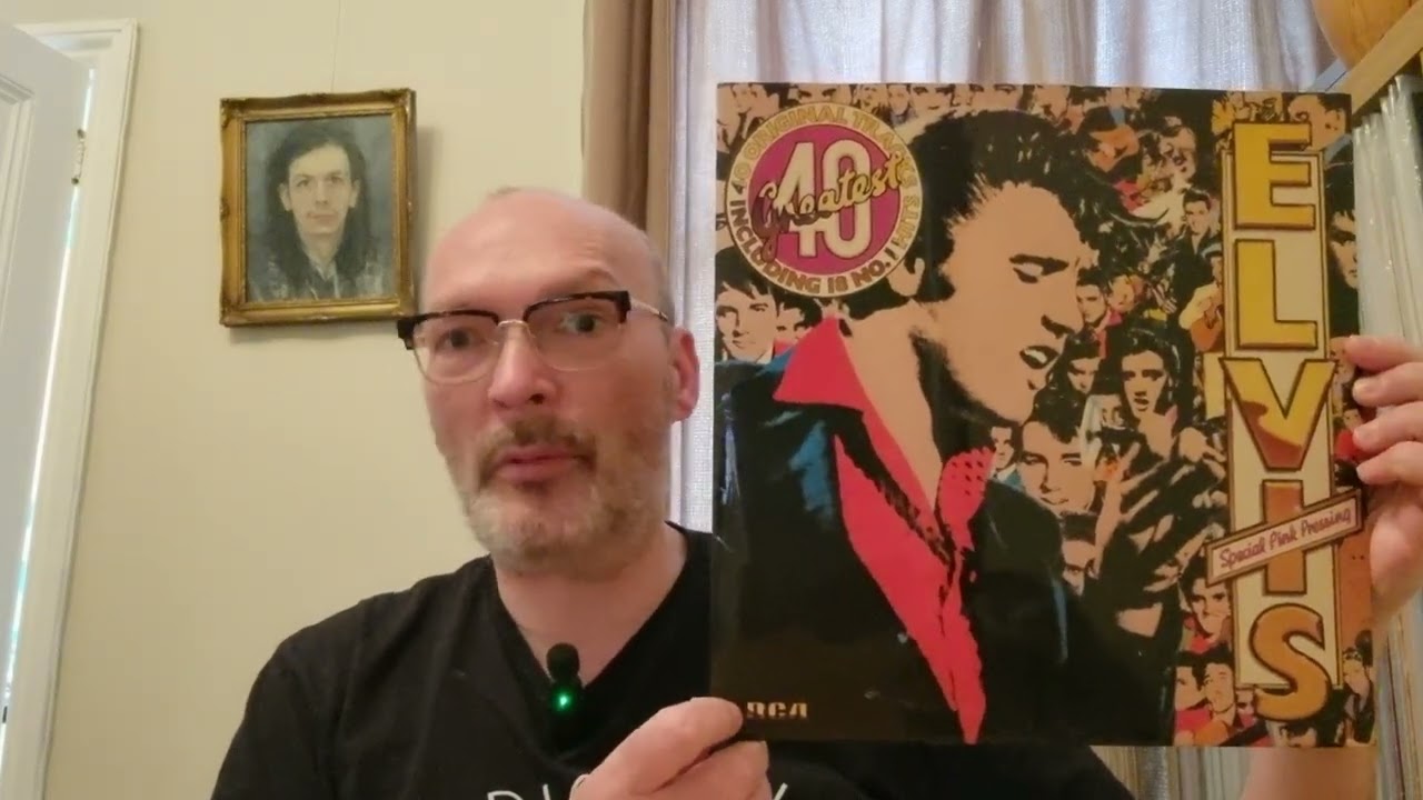 Elvis' 40 Greatest 2LP Special Pink Pressing.