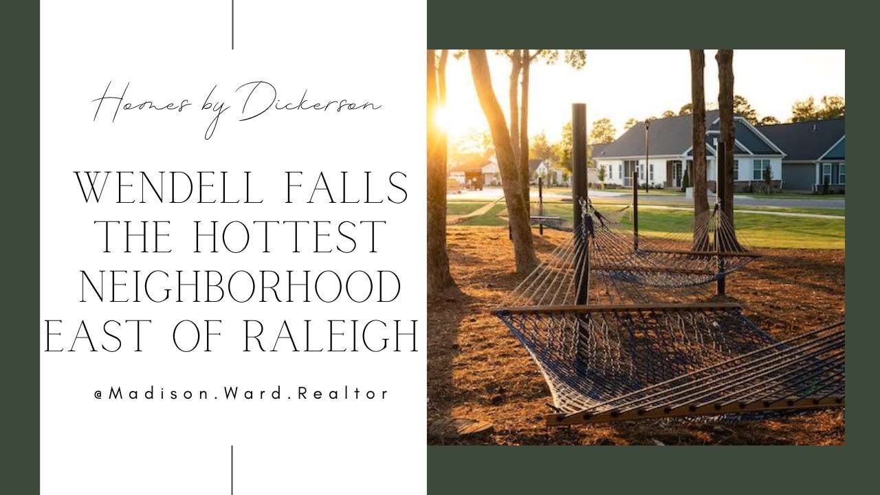 Tour Wendell Falls, One of the Hottest Neighborhoods East of Raleigh - Featuring Homes by Dickerson