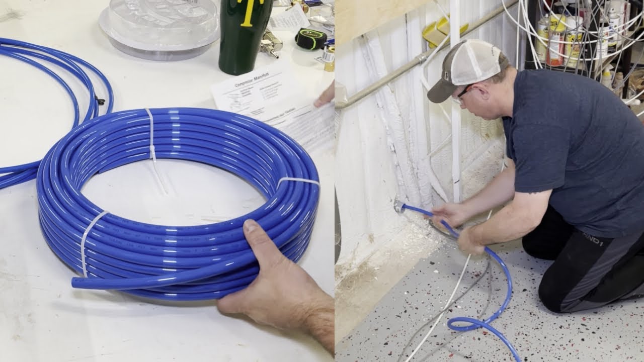 Burying a Compressed Air Line Underground - Shop Air System