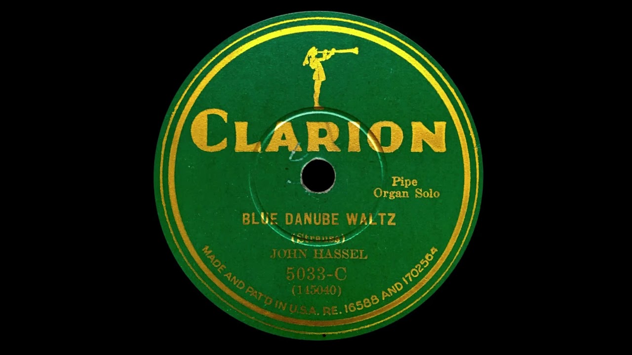 Blue Danube Waltz (1927)-John Hassel (John Hammond)