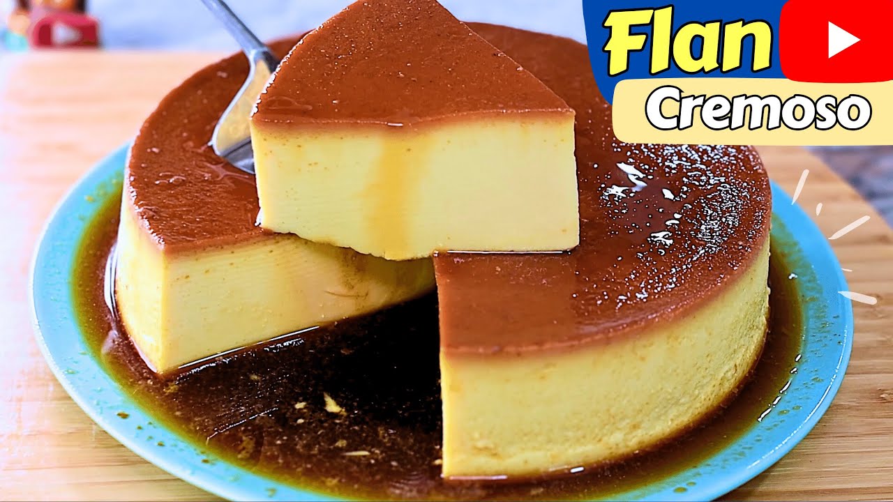FLAN CASERO SUAVE y CREMOSO Receta RESISTENTE AL CALOR🔥 Postre FÁCIL y RÁPIDO Dulce Hogar Recetas
