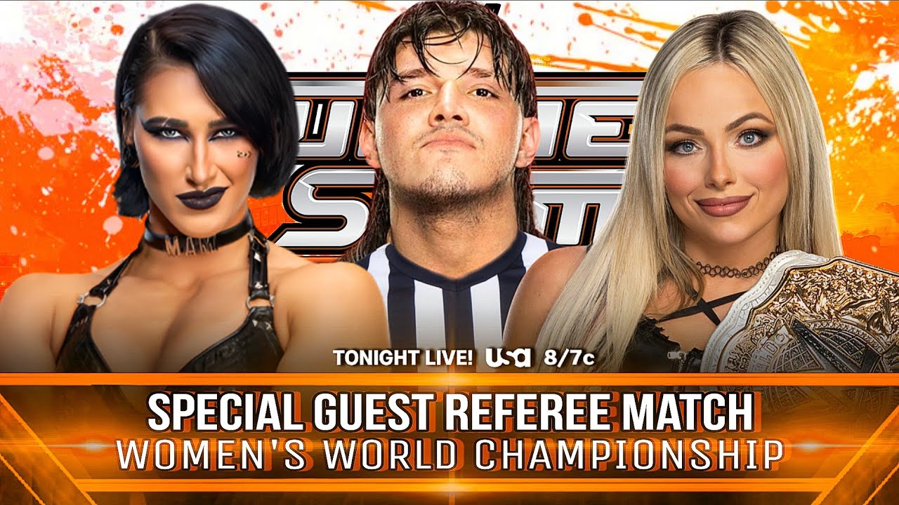 WWE 2K24 | Special Guest Referee Match - Rhea Ripley VS Liv Morgan - Women's World Championship