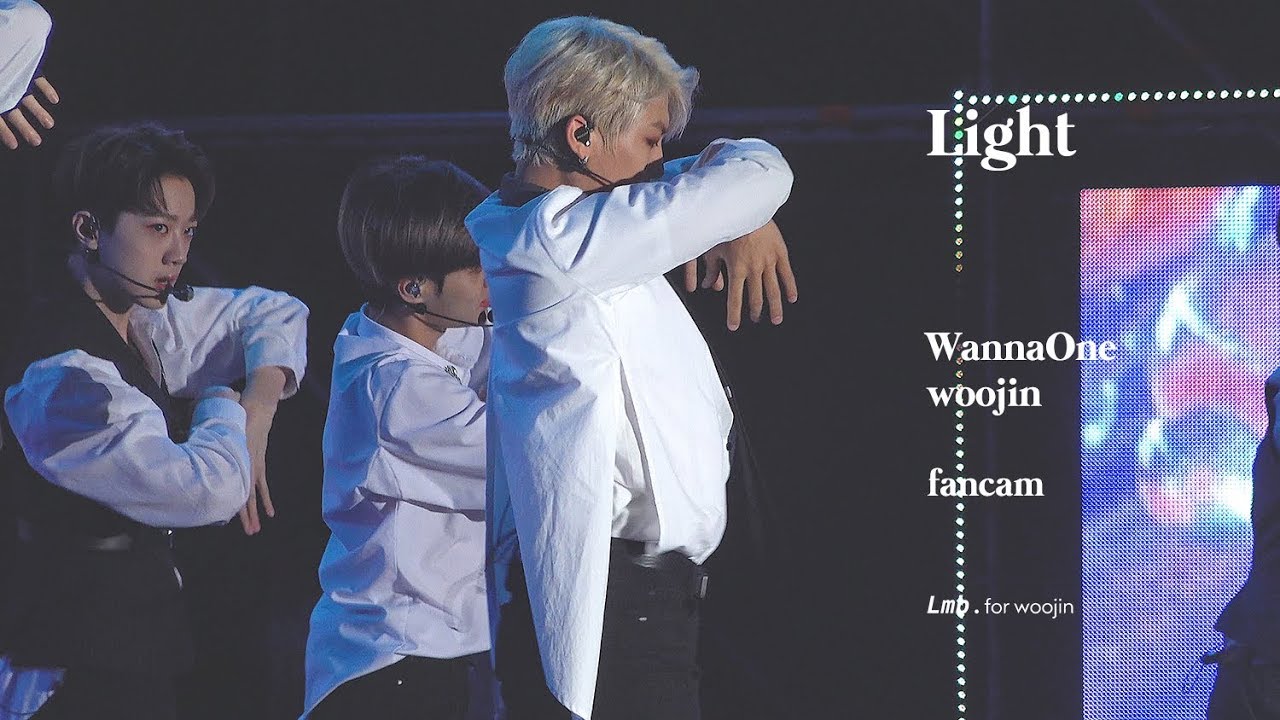 [Fan Cam] 180909 DKPP WannaOne Light. 4K (WooJin Focus)