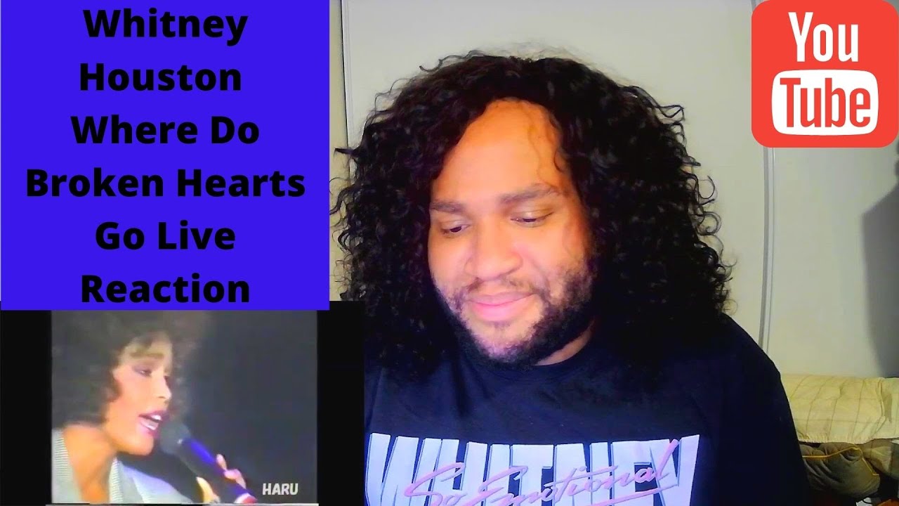 Whitney Houston - Where Do Broken Hearts Go Live reaction