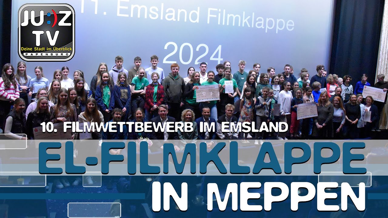 JUZ TV News Die Verleihung der 10  Emsland Filmklappe