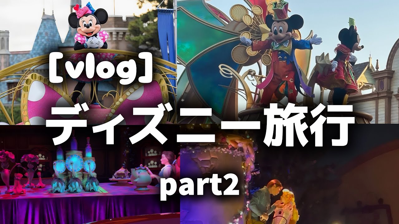 【vlog】東京ディズニーリゾート二泊三日！part2