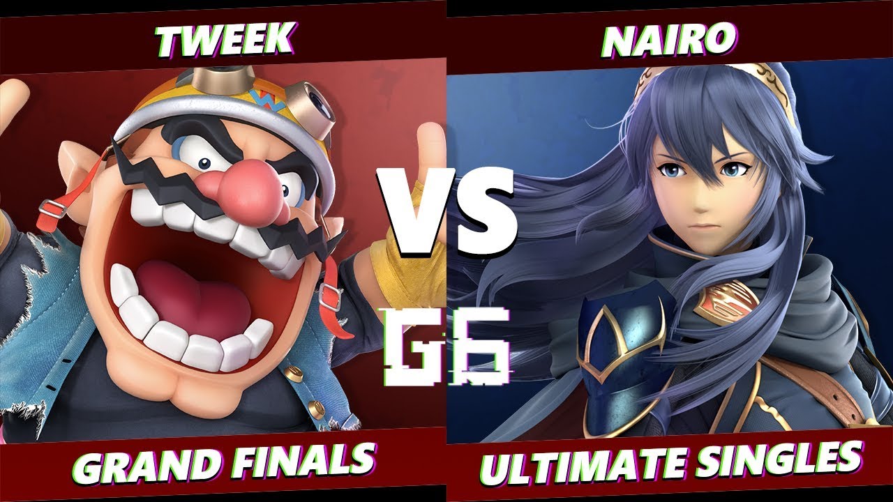 Glitch 6 SSBU - Tweek (Wario) VS NRG | Nairo (Lucina) Smash Ultimate Grand Finals