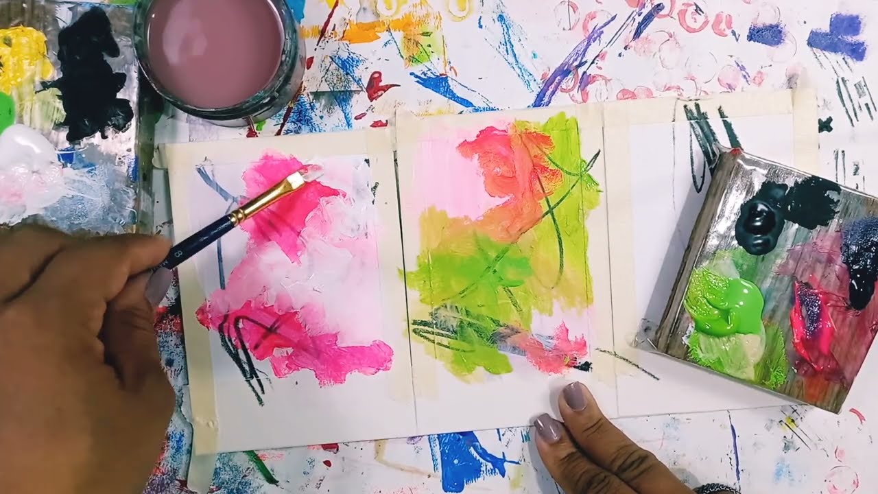 Abstract.  Pink, Green and Yellow