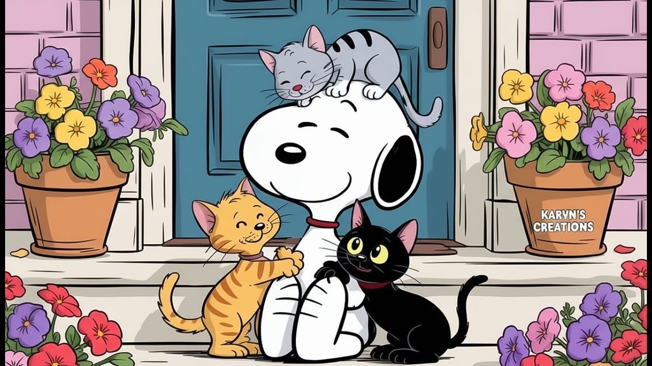 Snoopy’s Spring Morning Jazz 🌸 Cozy Happy Jazz for a Fresh New Day