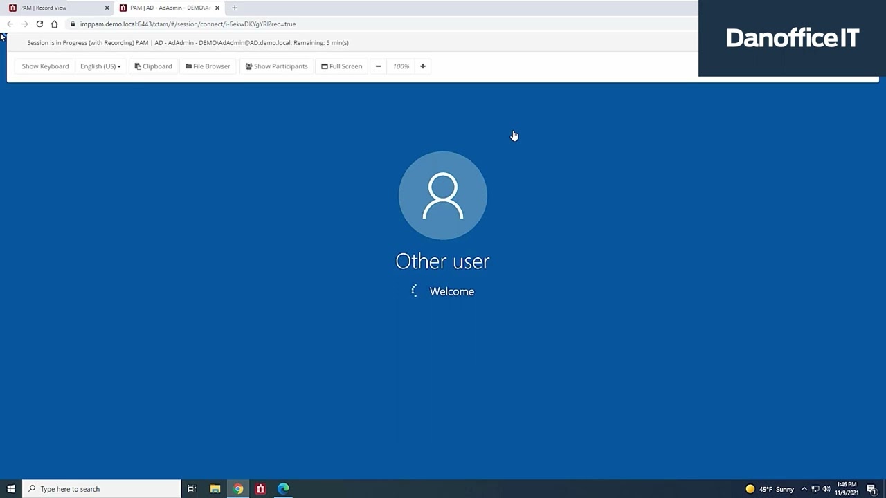 Danoffice IT & Imprivata Privileged Access Management Demo
