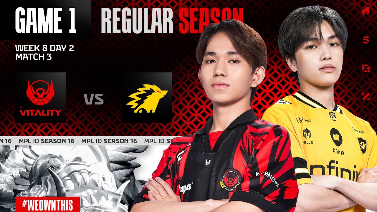 BIGETRON BY VITALITY vs ONIC | Regular Season Week 8 Day 2 | Game 1 | #MPLIDS16