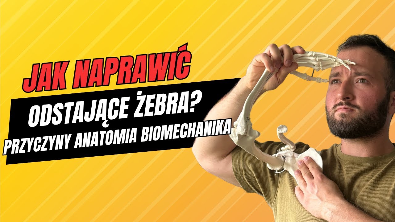 Biomechanika klatki piersiowej- odstające żebra | Anatomia | Przyczyny