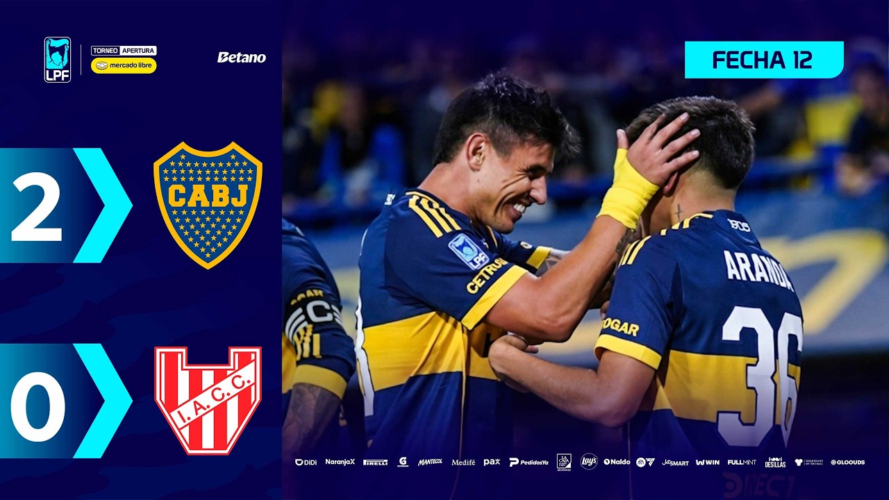 BOCA 2 - 0 INSTITUTO | Resumen del partido | #TorneoMercadoLibre 2026 🏆