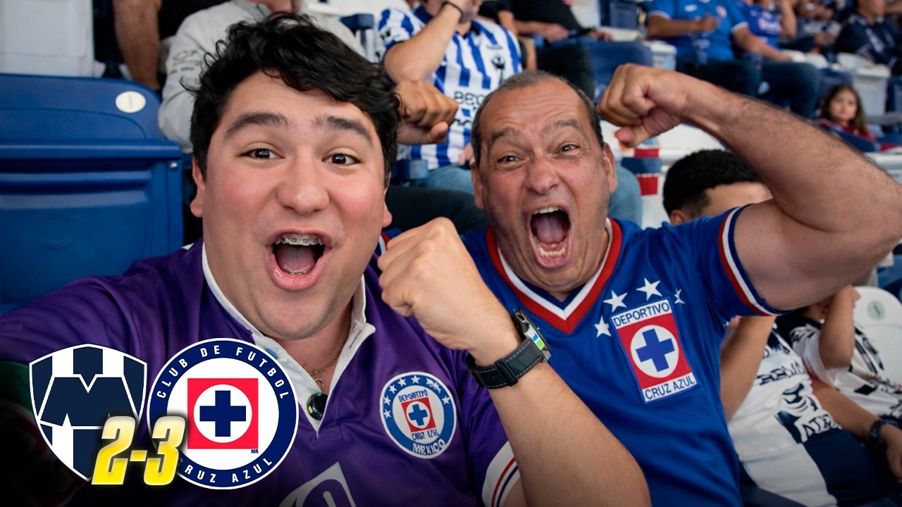 REMONTADA DE LOCURA | Rayados 2-3 Cruz Azul Concacaf Champions Cup