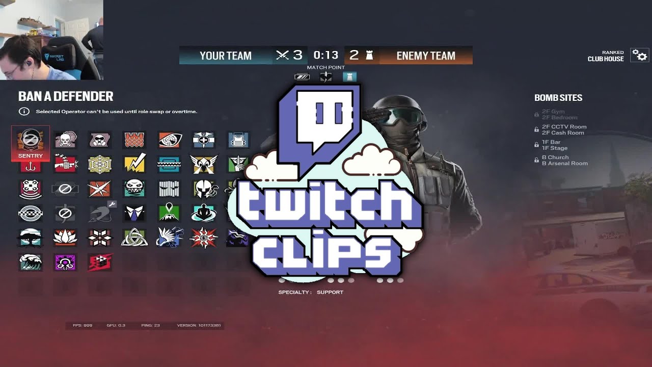 Rainbow Six Siege MOST VIEWED Twitch Clips of The Week! #46