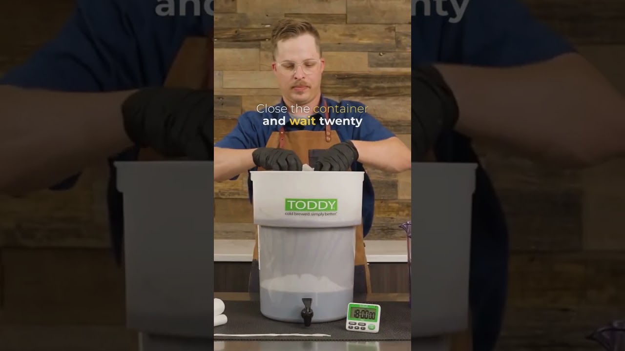 How to Make Professional Cold Brew with the Toddy Commercial System | Step-by-Step Guide