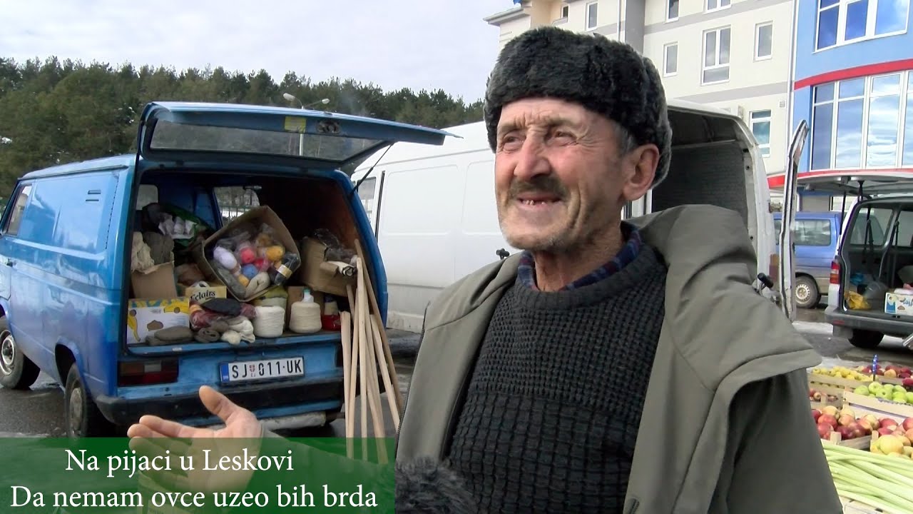 Na pijaci u Leskovi
