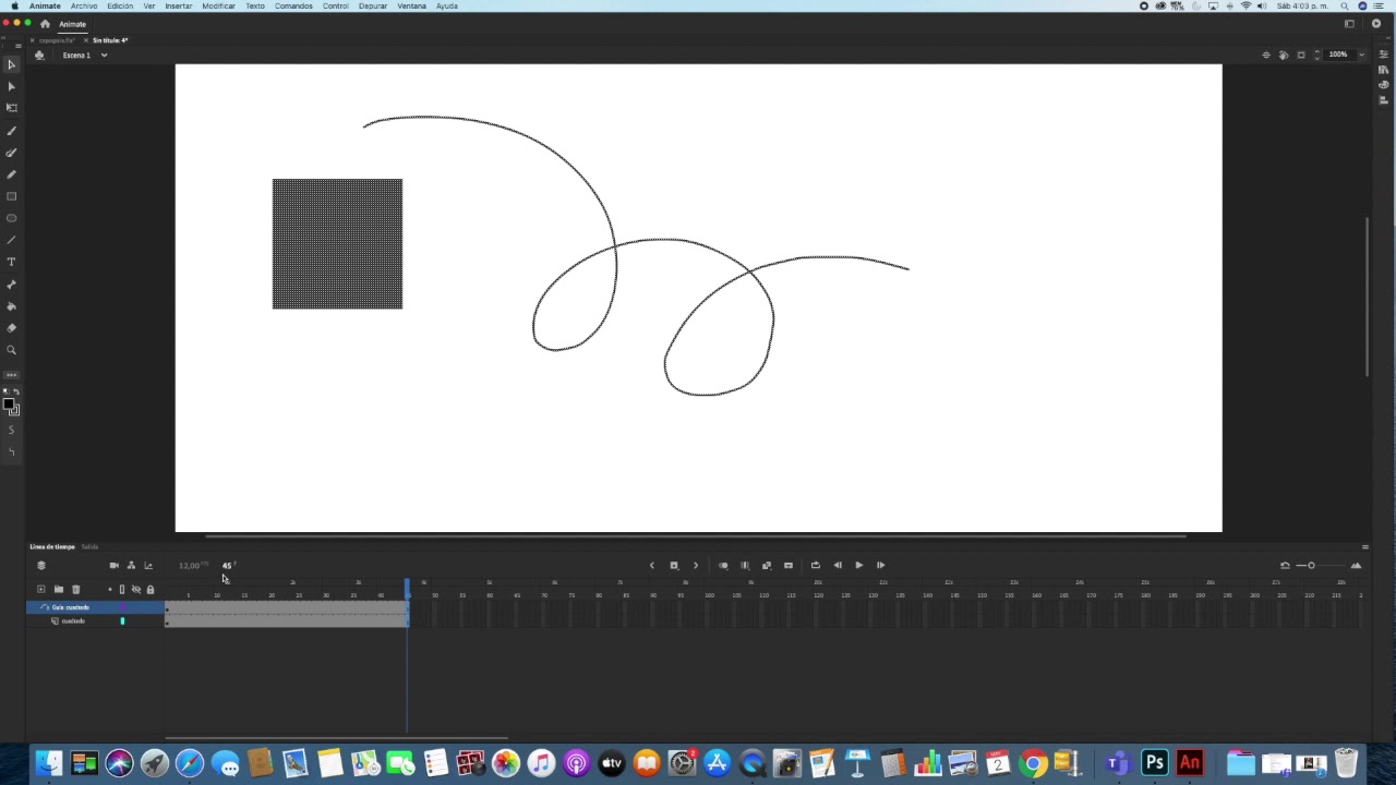 Animar con trazados en Adobe Animate